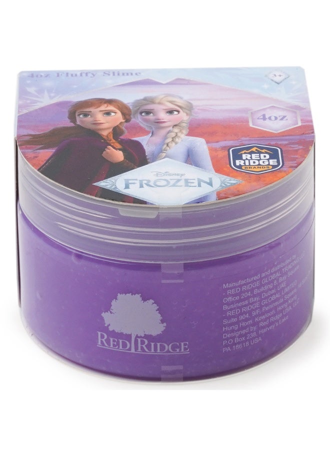 Disney FROZEN سلايم فلوفي مجمد 4 أونص | سلايم ناعم، مرن وغير لزج للأطفال والبالغين | لعبة حسية ممتعة لتخفيف التوتر | بنفسجي | العمر 3 سنوات فما فوق - Image 1