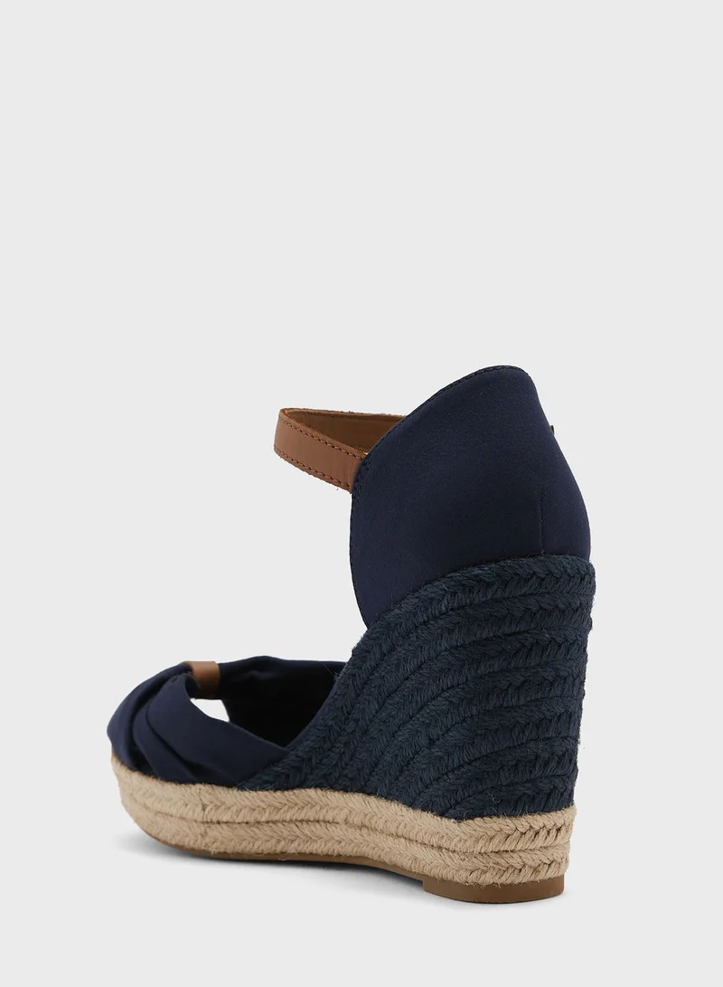 TOMMY HILFIGER Basic Open Toe High Wedge Sandals