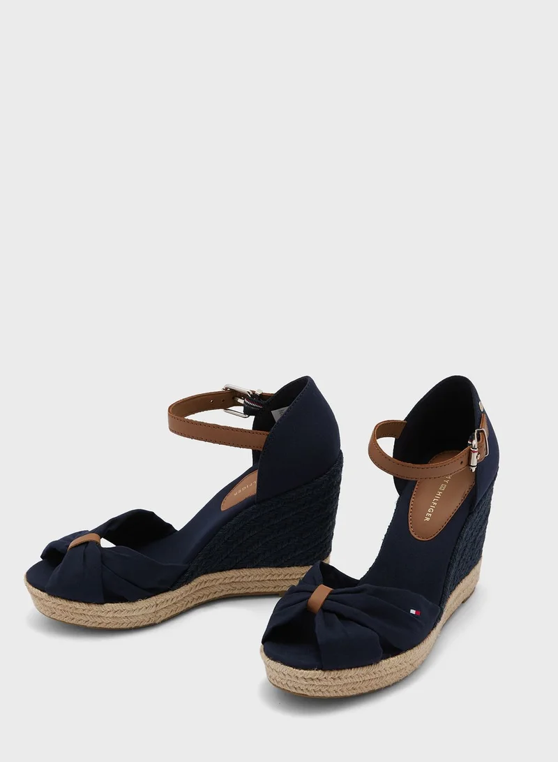 TOMMY HILFIGER Basic Open Toe High Wedge Sandals