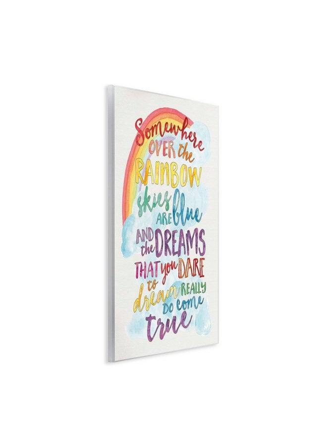 Stupell Industries Somewhere Rainbow, Design by Erica Billups Wall Art, 13x19, Multicolor - Image 3