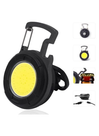 Mini COB Keychain Torch 500 Lumens LED Rechargeable 4 Light Modes Portable Charging With Folding Stand Bottle Opener And Magnet Base For Fishing Camping Emergency Lighting 500MAH P - pzsku/Z50627943B77F177D5448Z/45/_/1670570009/83feec2c-4fd3-4c47-80eb-f4de75258d80