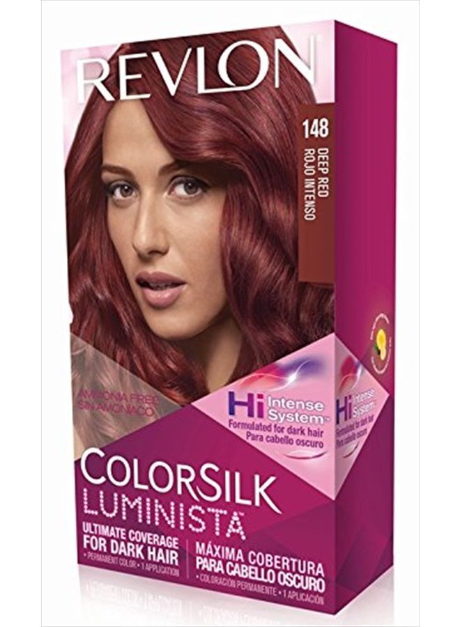 Revlon Colorsilk Luminista Haircolor, Deep Red, 1 Count
