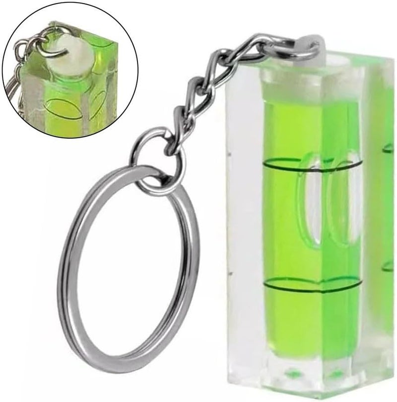 Mini Square Bubble Level Green Plastic Pocket Size for Carpentry Photography - Image 4