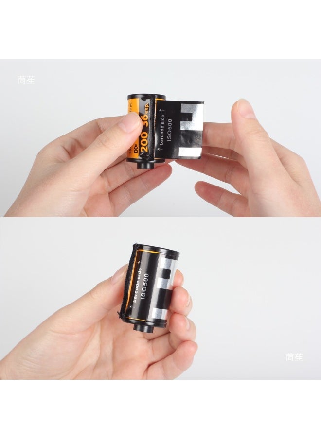 Generic ISO Photosensitive Barcode DX Coded Sticker 135 Film Disc Film Sub-packaging Film Cassette Dot Camera Identification-Body Color:Iso 400Arrival With Number Of Sheets Can Be Posted With 10 Stickers  - Image 5