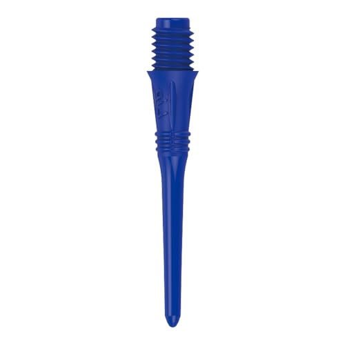 LSTYLE Lippoint USA Dart Tips – Blue | 2BA Soft Tip Point Replacements – 50 Pack - Image 1
