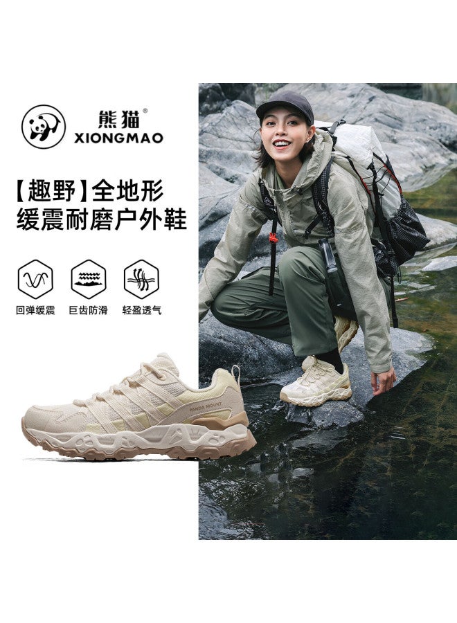Panda Camel Series Fun Wild Men'S Hiking Shoes Spring Summer Anti-Slip Wear-Resistant Lightweight Sports Mountaineering Shoes 612X Women'S 39 - Image 1