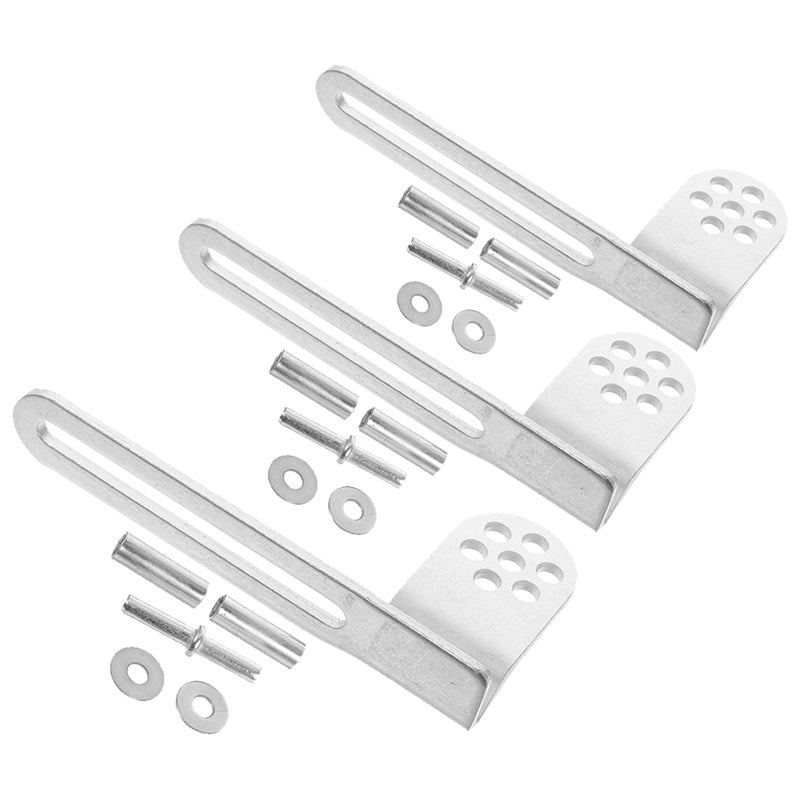 Refrigerator Door Hinge Replacement Metal Freezer Pivot Hinges Universal Design For Home Appliance Commercial Use Smooth Rotation 3Sets - Image 3