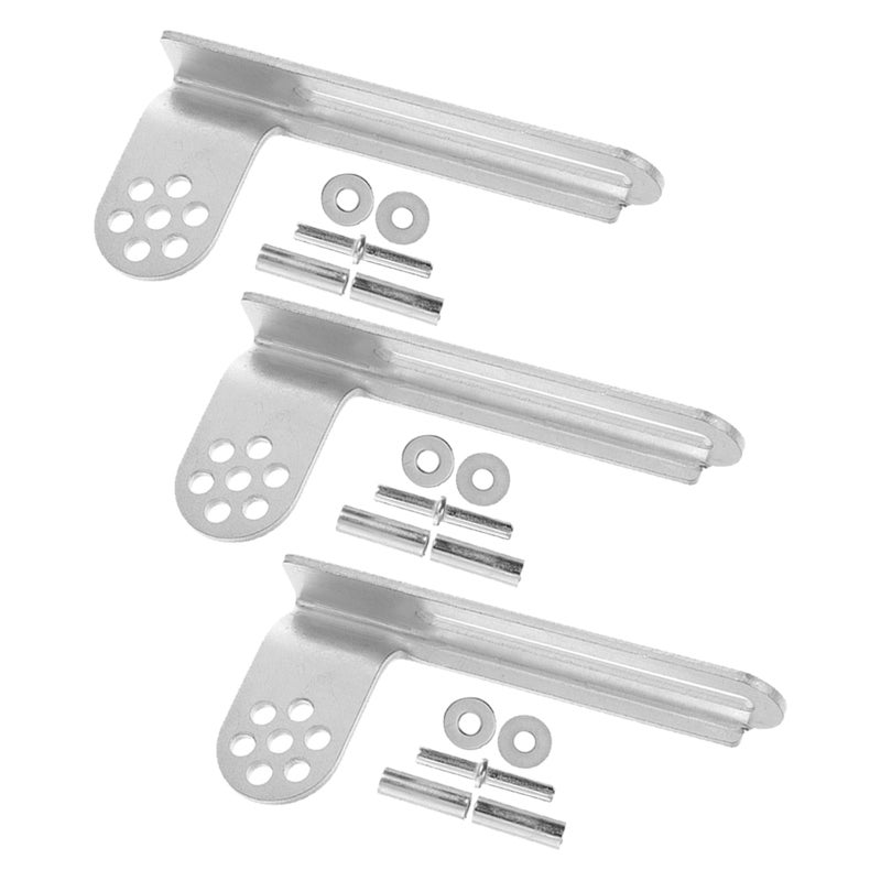 Refrigerator Door Hinge Replacement Metal Freezer Pivot Hinges Universal Design For Home Appliance Commercial Use Smooth Rotation 3Sets - Image 4