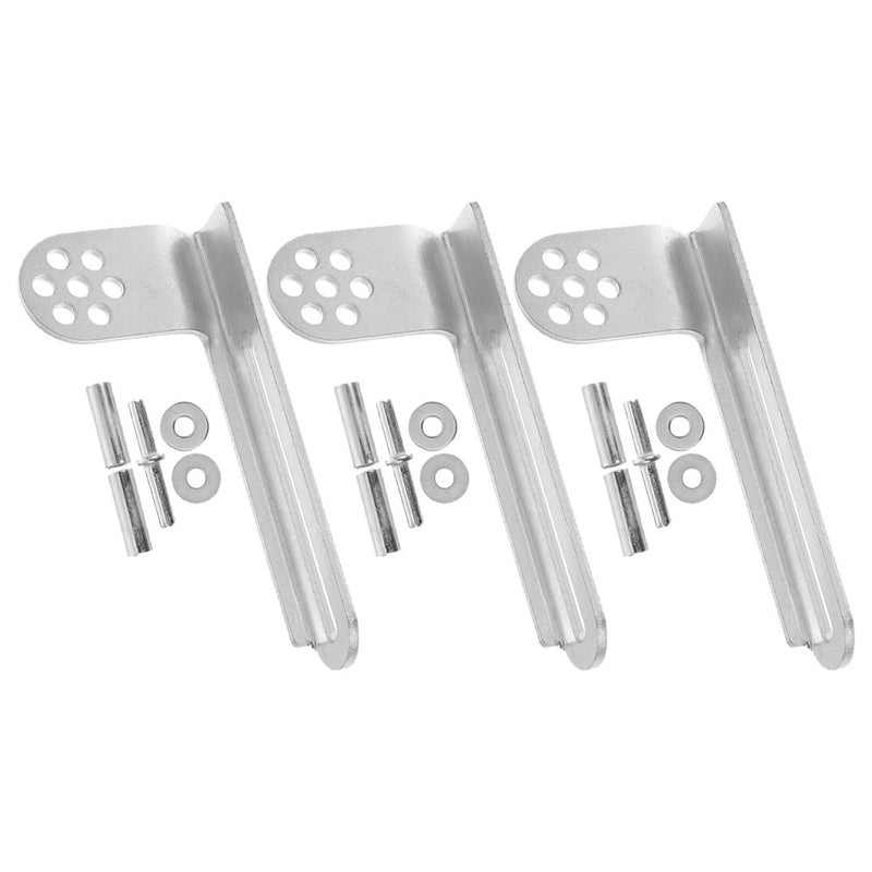 Refrigerator Door Hinge Replacement Metal Freezer Pivot Hinges Universal Design For Home Appliance Commercial Use Smooth Rotation 3Sets - Image 5
