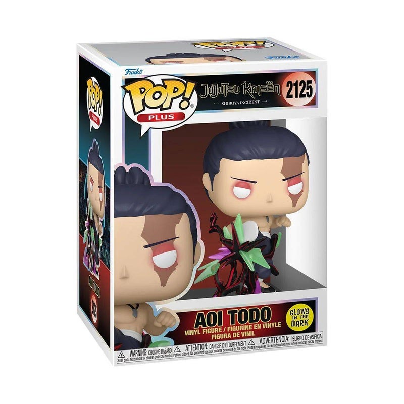 Funko POP! Plus Jujutsu Kaisen Shibuya Incident Aoi Todo Glow-in-the-Dark Vinyl Figure (10.9 cm) - Image 1
