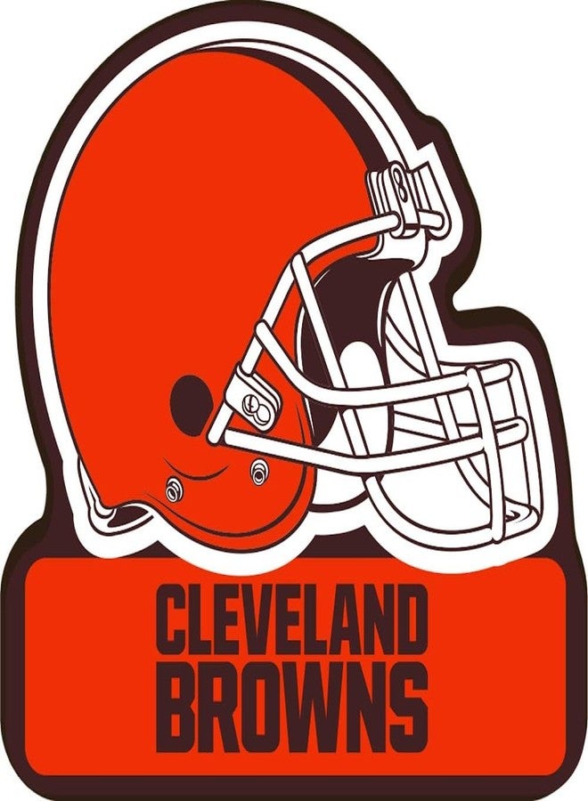 Aminco NFL Cleveland Browns 3" Heavy Duty Helmet Magnet - Image 2