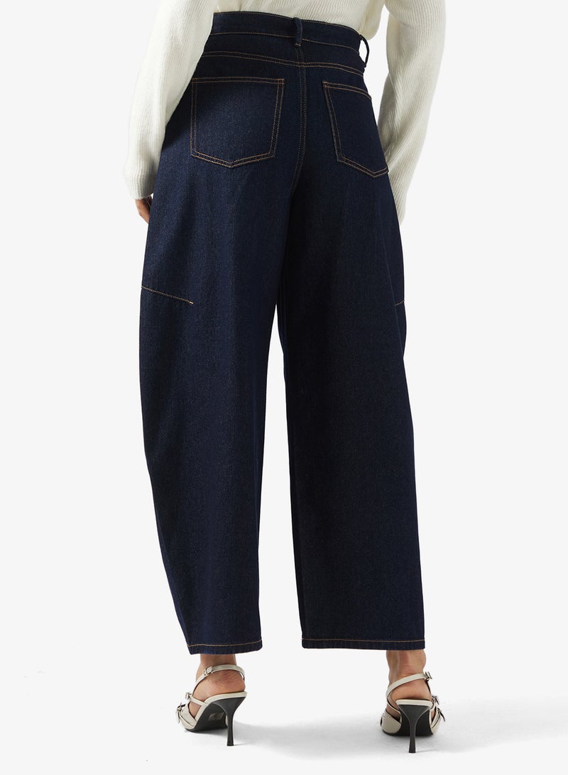 فيرو مودا جينز فيم كايتلين بخصر عالٍ وأرجل واسعة - Image 3