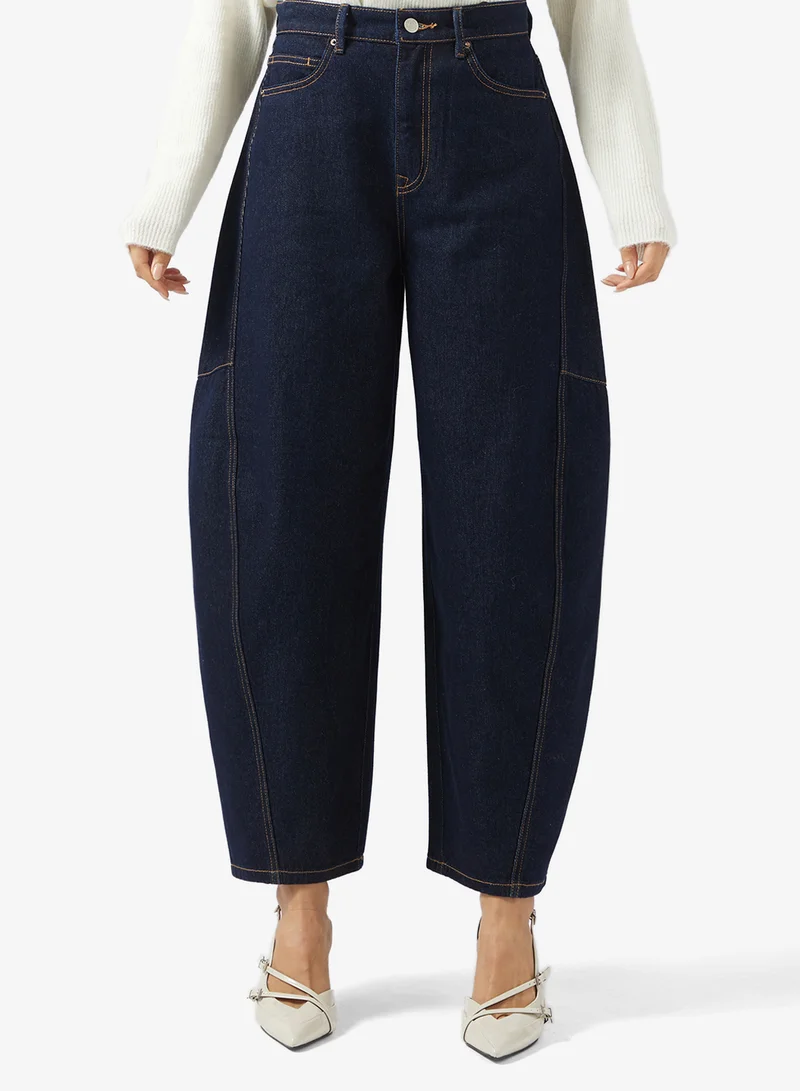 VERO MODA Vmkaitlin High Waist Wide Barrel Jeans