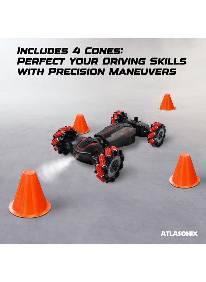Atlasonix Gesture Rc Car, 2.4Ghz 4Wd Hand Controlled Rc Car, Gesture Sensing Rc Stunt Car, Hand Remote Control Car, Hand Control Rc Car, Cool Rc Cars For Boys And Girls 8+ Years Old  - Image 5