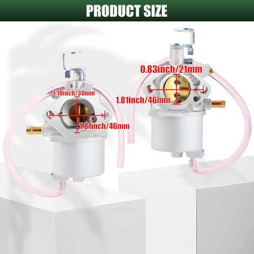 QAZAKY FE350 Carburetor + Fuel Pump Compatible with Golf Cart Club Car DS Precedent Turf Carryall OHV Kawasaki FE350 Engine 1016441-01 1018059-01 1019059-01 1035245-01 1016478 1016438 1016439 1016440 - Image 5