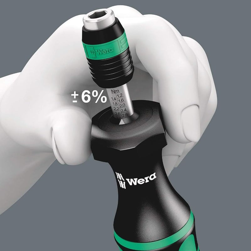 ويرا أدوات الدبابة المتن조نة Wera Series 7400ignitekraftform قابلة للتعديل للزخم الدباغي - Image 2