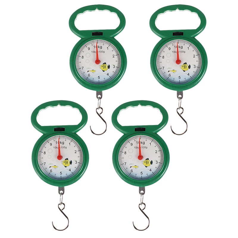 4pcs Portable Scale Hook Luggage Hanging Scale Weighing Spring Scale - Image 1