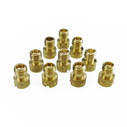 Glixal GY6 49cc 50cc 80cc 100cc CVK Carburetor Carb Main Jet 139QMB 139QMA #78#80#85#87#88#90#92#94#96#98 (10 pcs set) - Image 2