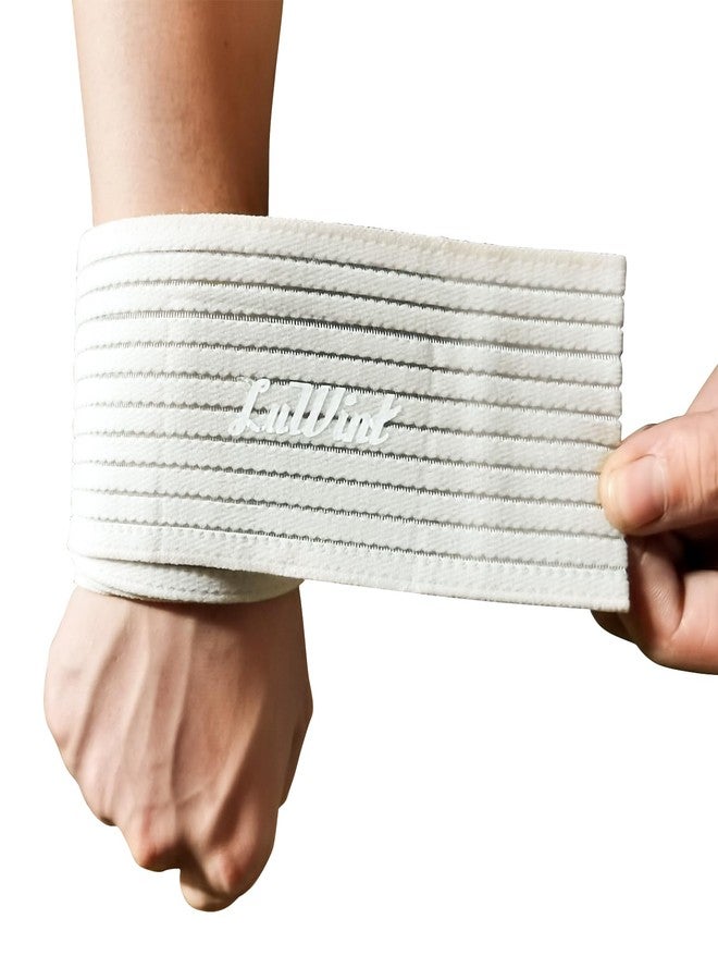 Luwint Wrist Guards for Athletic Use, Elastic Wrist Band Ankle Wrap for Men Women - Stretch Pain Relief Support Strap for Sports Gym Weightlifting Working Out Running - Image 2