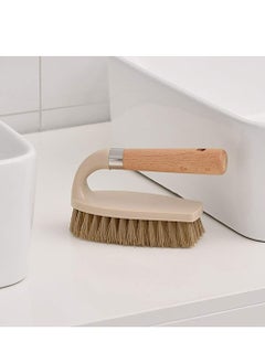 Oasisgalore All Purpose Hand Scrub Brush with Handle for Bathroom Shower Sink Carpet Floor Cleaning Clothes Shoes  - Image 3