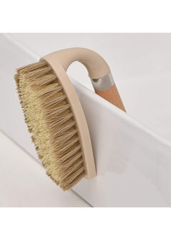Oasisgalore All Purpose Hand Scrub Brush with Handle for Bathroom Shower Sink Carpet Floor Cleaning Clothes Shoes  - Image 5