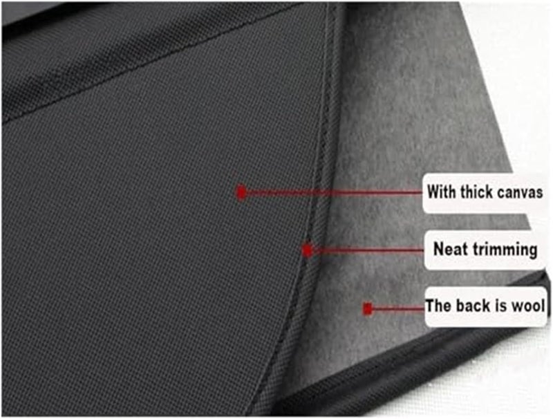 Vuzmode Rear Trunk Cargo Cover for Cadillac SRX 2010-2016 - Image 3