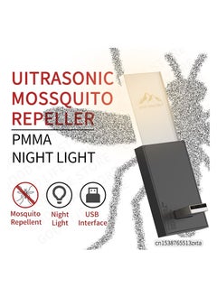 Generic USB Pest Control Ultrasonic Mosquito Repellent, Noise-Free with LED Night Light  - Image 3