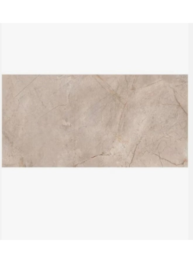 SOMANY Enorme Camus Beige FP 800x1600MM Polished Floor Tile – 11mm Thickness | Luxury Beige Large Format Porcelain Tile | 2.56 SQM