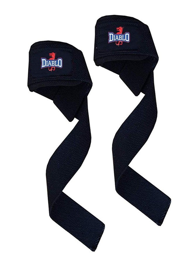 DIABLO Weight Lifting Bar Straps, Wrist Support/Gym Strap - Image 1