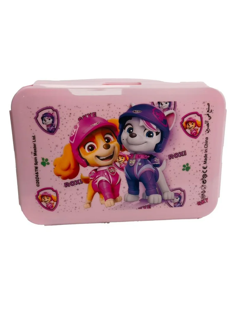 PAW PATROL Paw Patrol Roxi and Skye Printed Lunch Box, 20.5 x 13.5 x 7 cm, Pink
