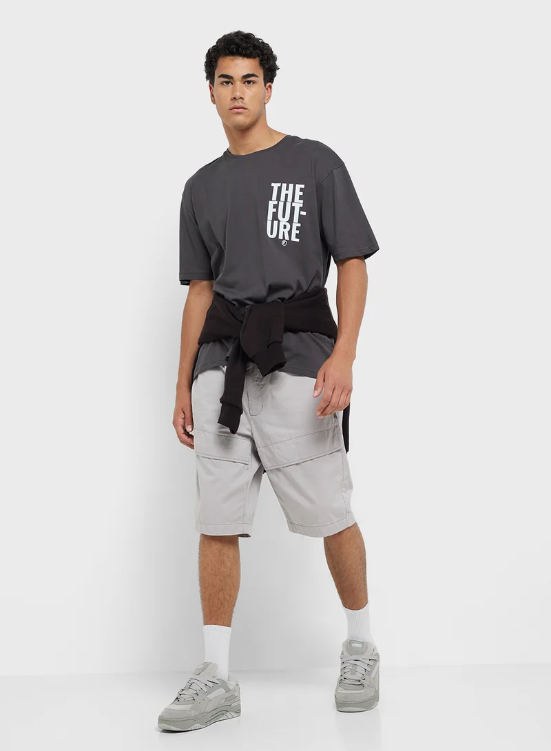 Seventy Five Oversized Graphic T-Shirt