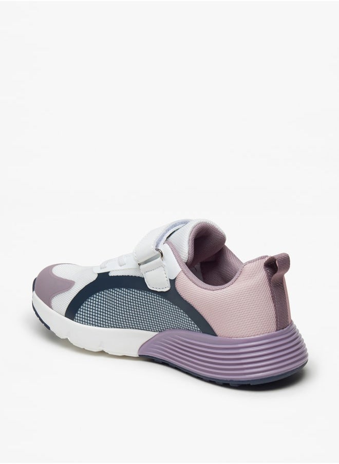 Kappa - Girls' Panelled Sports Shoes with Hook and Loop Closure - Image 1
