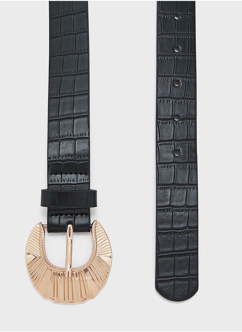 ONLY - Lula Allocated Hole Belt - Image 1