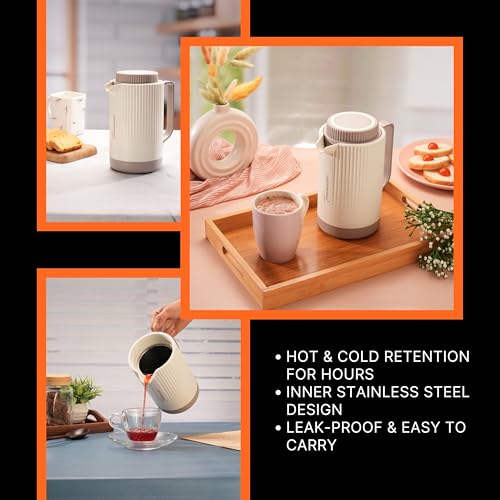 Trueware Amaze ISI Certified Inner Steel Thermoware 750 ML Hot & Cold Flask Jug, BPA Free, Leak Proof, Ideal for Tea, Coffee, Water, Hot and Cold Beverages - Image 5