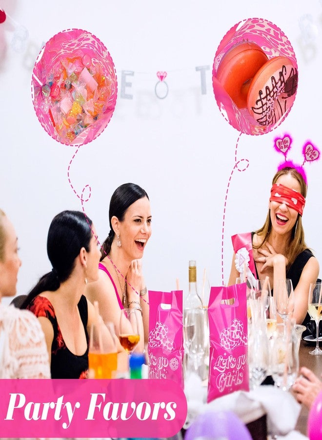 Clysee 50 Pcs Cowgirl Party Decor Bags, Disco Cowgirl Party Favors Plastic Candy Bags for Bachelorette, Wedding, Birthday, Bridal Shower(Let's Go Girls) - Image 4