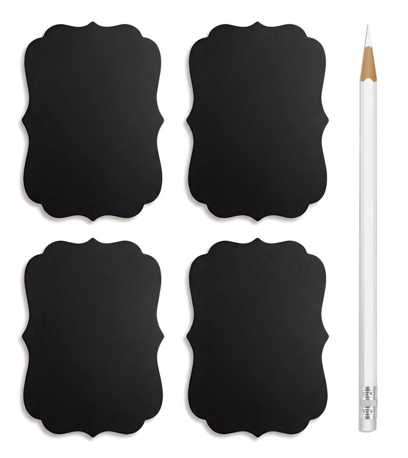 Vency Set of 4(1000ml) Square Glass Jars with Airtight Steel See-Through Lids, Free Pencil & Stickers - Clear Kitchen Storage Containers for Pantry, Masala, Snacks, Dry Fruits, Pickles & Coffee Beans - Image 2