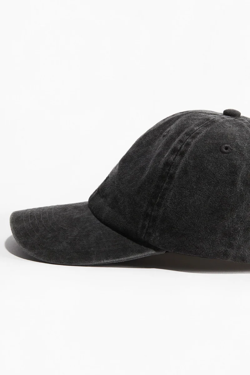 اتش اند ام Embroidered-motif cotton cap