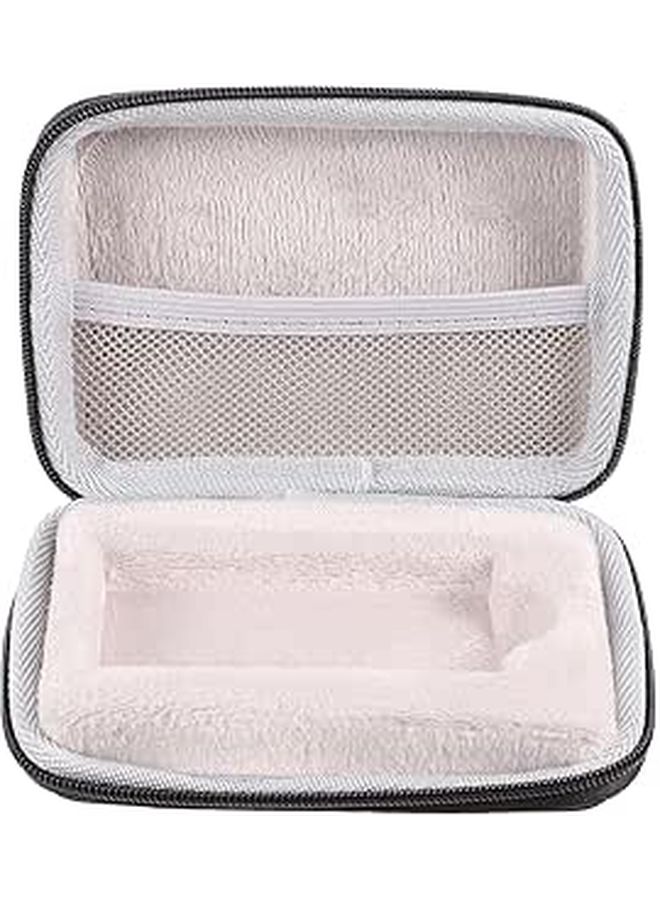 Hard Shell SSD Travel Case Portable Organizer Pouch For Passport 14x10x4cm Black - Image 1