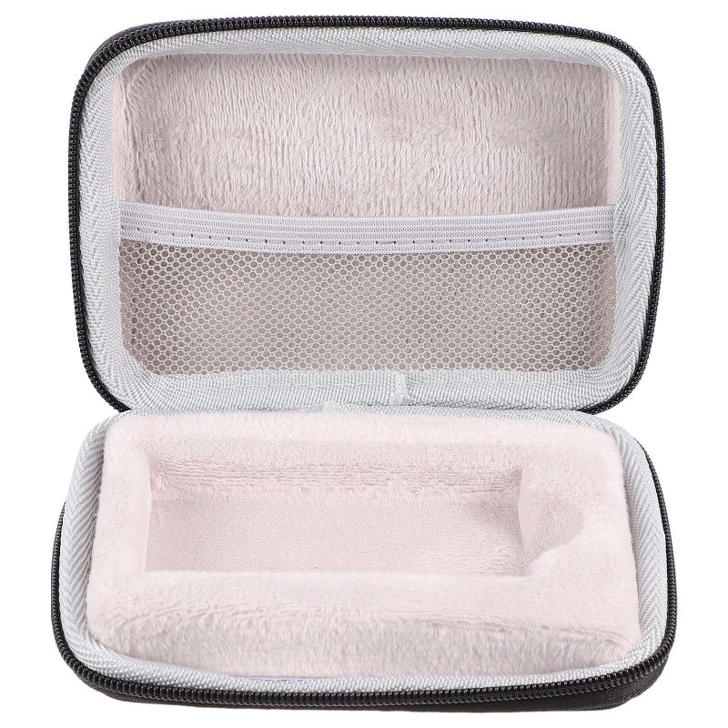 Hard Shell SSD Travel Case Portable Organizer Pouch For Passport 14x10x4cm Black - Image 2