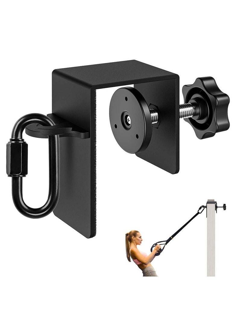 SOLARAE Heavy Duty Door Anchor for Resistance Bands Suspension Training, Workout Door Mount Anchors for Body Weight Straps, Strength Training, Physical Therapy Exercise, Home Gym - Image 1