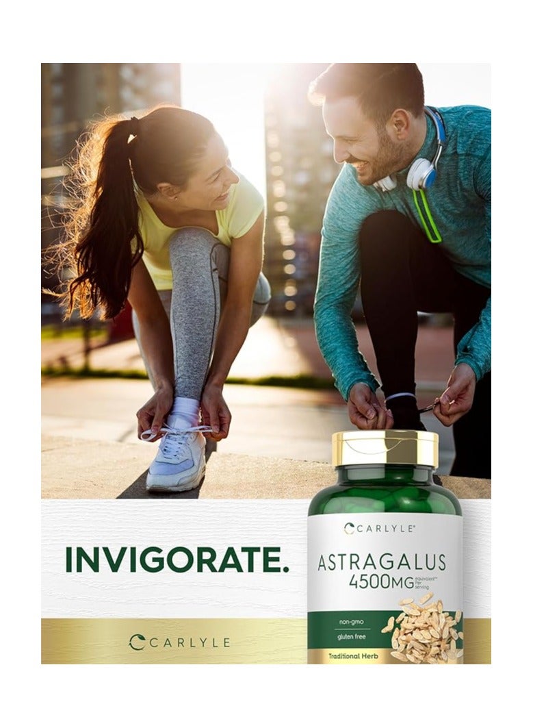 Carlyle استراغالوس 4500 ملغ، مكمل عشبي، 150 كبسولة نباتية - Image 5