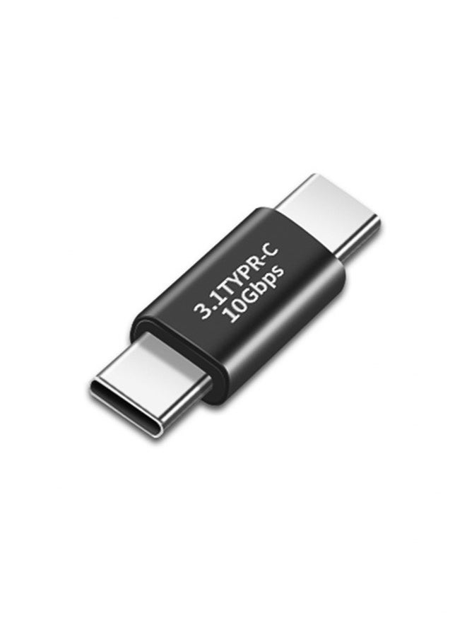 chiteng USB C Male to Male Adapter 10Gpbs Type C Male to Type C Male Adapter  - Image 1