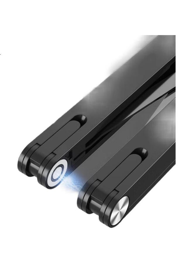 Haile Laptop Stand Cooling Bracket Portable Easy Storage Five-Speed Adjustment Ac-4H Black - Image 1