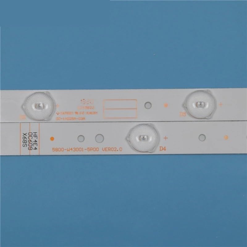 LED Backlight Strips Array Bands for 43 Inch TV Model PH43E60DSGW PH43E30DSGW - Image 3