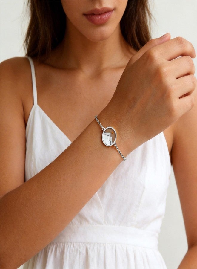 72ore Mustard Seed Bracelet Mountain and Sea Touch Bracelets Mustard Seed Jewelry Faith Jewelry Inspirational Gifts for Women - Image 3