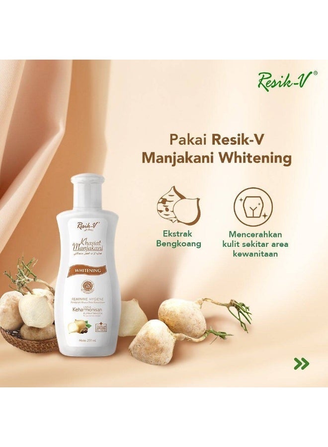 Resik-V Whitening Feminine Hygiene Khasiat Manjakani 200ml - Image 2