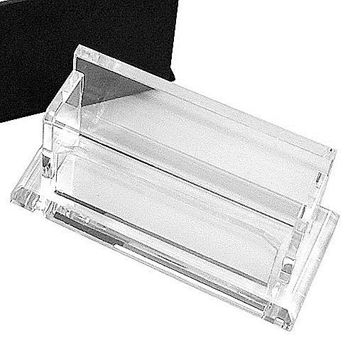 Amlong Crystal Desktop Collection Crystal Business Card Holder or Business Card Stand - Image 5