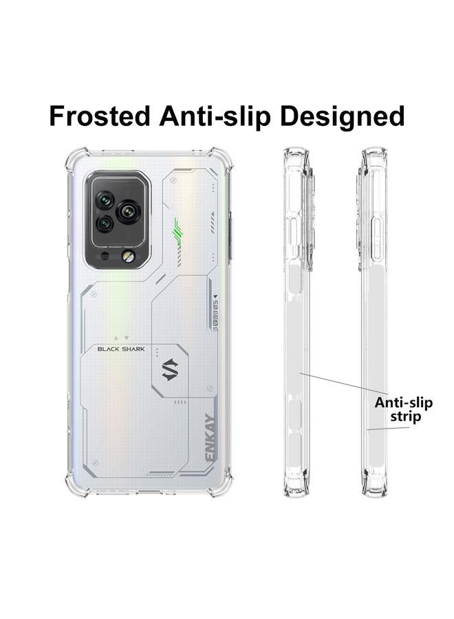 ENKAY Case For Xiaomi Black Shark 5 Pro Clear TPU Shockproof Phone Case - Image 2