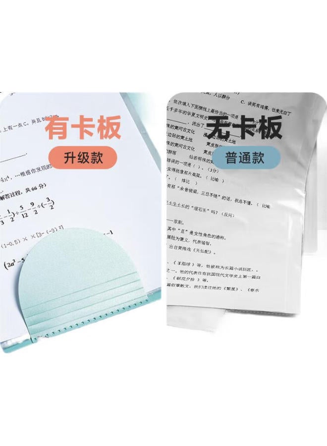 M.G Chenguang (M&G) A3/60-Page Document Folder, A3 Size Folded Version, Student Exam Paper Storage Folder, Loose-Leaf Pocket, Drawing Folder, File Folder, Exam Paper Storage Bag, Accordion File, Green, Adm945L2 - Image 3