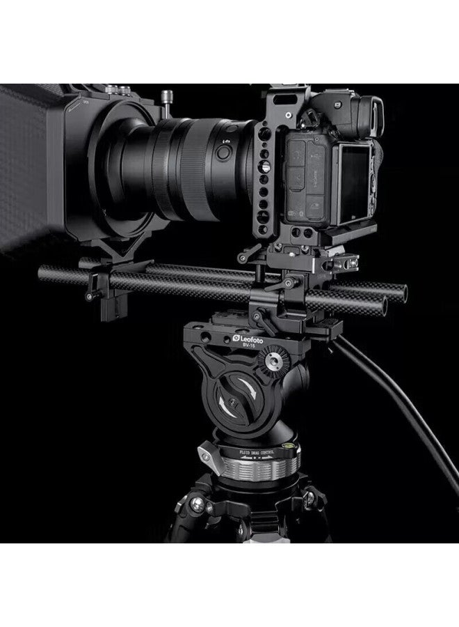 Leofoto Tripod, Hydraulic Tripod, Dslr And Mirrorless Camera Telephoto Lens, Video Shooting, Bird Photography, Independent Non-adjustable Damping, Panoramic Hydraulic Tripod, Bv-15 - Image 3